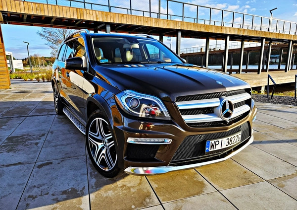 Mercedes-Benz GL cena 122000 przebieg: 343000, rok produkcji 2013 z Wąchock małe 781